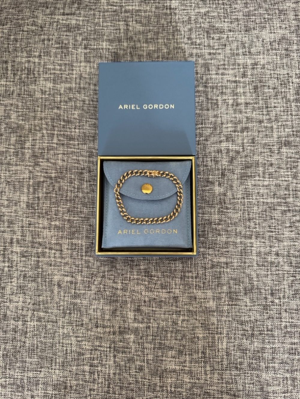 Ariel Gordon 14k Gold Curb Chain Bracelet